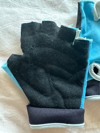 Guantes Bici Niña Estrellas Azul Talla 5-7