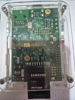 Raspberry Pi con adaptador Micro SD