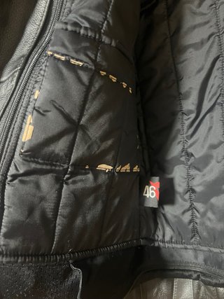 Chaqueta Moto Dainese Negra y Amarilla