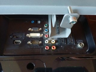 Televisión Monitor LG FullHD 27 pulgadas y soporte