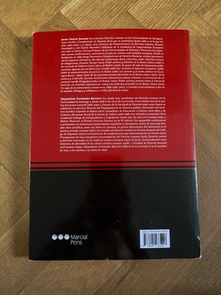 Historia del derecho romano y su recepción europea