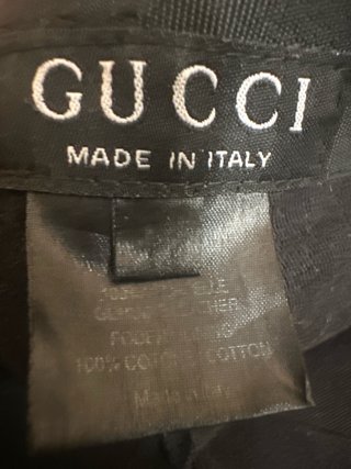 Gorra Gucci Talla M Negra