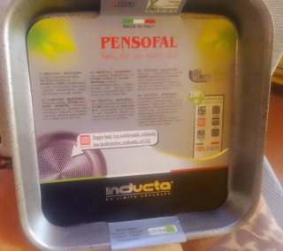 PensofalPadella Diamond 24cm e bistecchiera 28x28