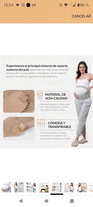 Faja Maternidad NEOTech Care Talla M