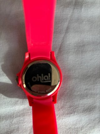 Lote 2 relojes silicona Ohla