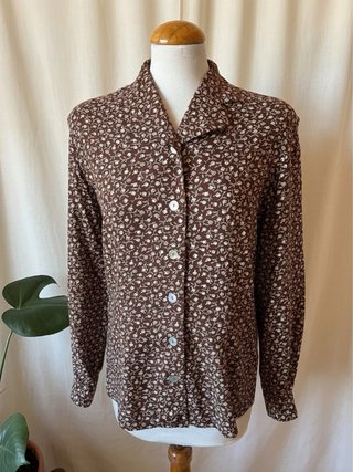 Lote 7 blusas vintage 80s 90s