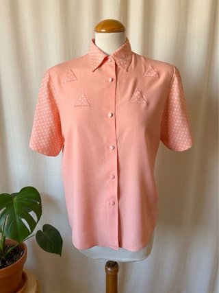 Lote 7 blusas vintage 80s 90s