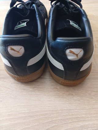 Zapatillas Puma King Negras y Blancas
