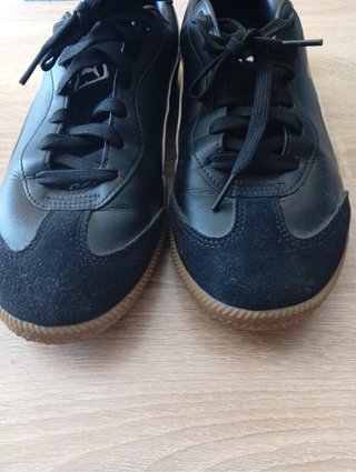 Zapatillas Puma King Negras y Blancas