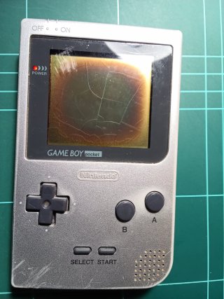 Nintendo Game Boy Pocket Argento