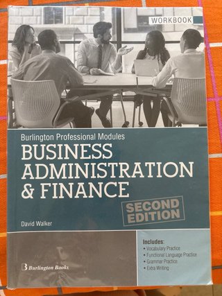 Business Administration Finance Sts 2 Ed (ciclo...