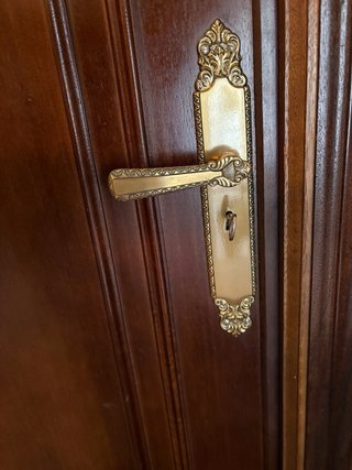 3 Puertas Macizas Madera Oscura