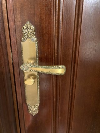 3 Puertas Macizas Madera Oscura