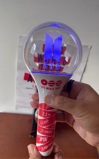 ⟭⟬⁷ BTS ARMY Bomb Lightstick no oficial (fanmade)