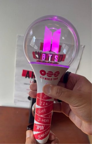 ⟭⟬⁷ BTS ARMY Bomb Lightstick no oficial (fanmade)