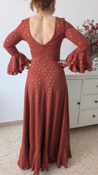 Bata flamenca lunares caldera
