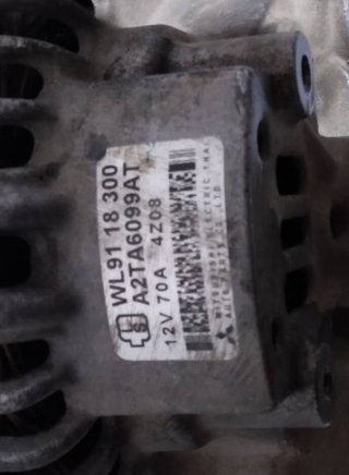 Alternador ford wl9118300 ranger 2.5 td 33589