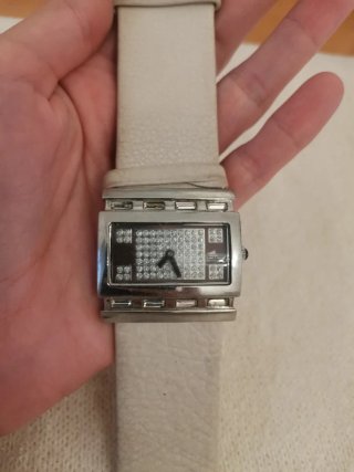 Reloj Lotus Mujer Plata y Blanco