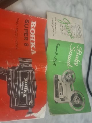 Proyector Super 8 Baby Sound GIOCCA