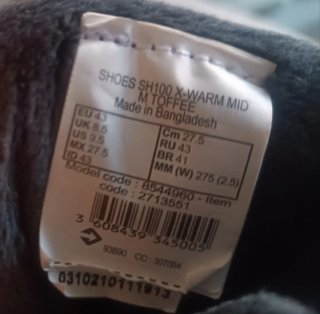 Botas de trekking Quechua impermeables
