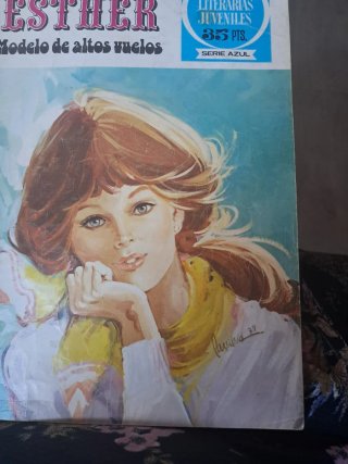 Lote de 7 tebeos " Esther y mi mundo" vintage
