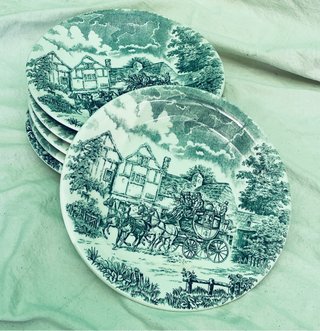 Juego de vajilla clásico porcelana “Postas”