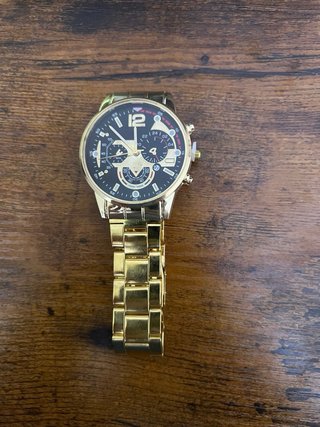 Reloj Geneva Dorado Lujo Deportivo