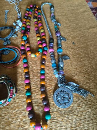 Lote bisutería boho chic
