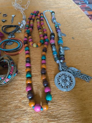 Lote bisutería boho chic
