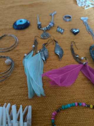 Lote bisutería boho chic