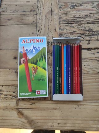 Matite colorate Alpino 12 unità