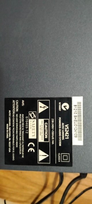 Altavoces Altec Lansing VS2421 Negros