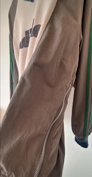 Sudadera Adidas Brain Dead Beige/Verde