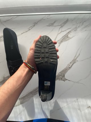 Zapatos de tacón zendra negros