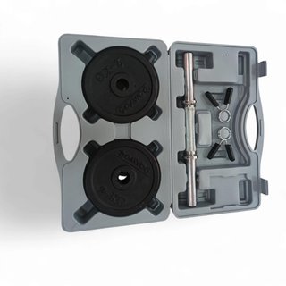 SET DE MANCUERNA 10KG DOMYOS CON MALETIN