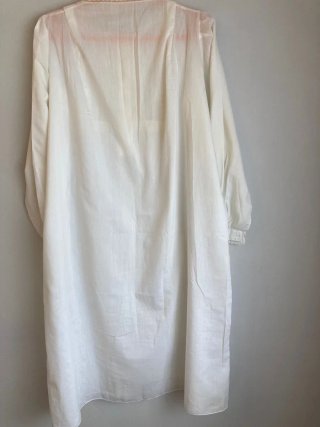 Vestido lencero vintage blanco