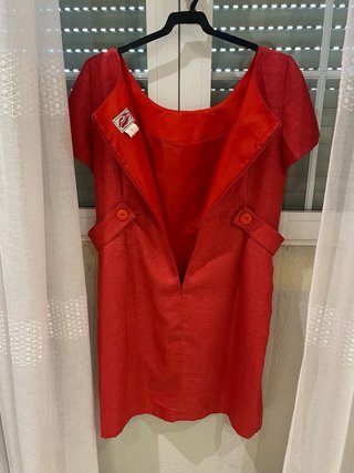 Vestido rojo Señora