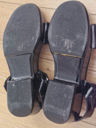 Sandalias Bimba y Lola charol T41