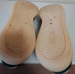 Tenis Adidas Verde y Blanco