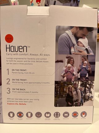 Mochila Portabebés BeSafe Haven Nueva