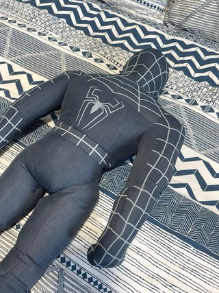 Peluche Spiderman Negro Play By Play Vintage