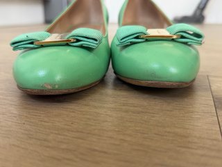Salvatore Ferragamo Verde Menta Talla 36,5