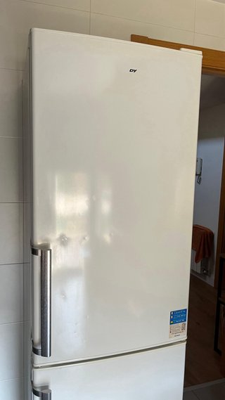 Nevera Combi Candy Blanca