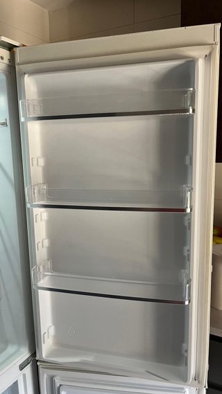Nevera Combi Candy Blanca