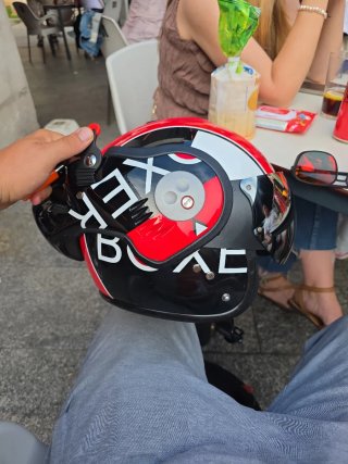Casco Moto Roof Boxer V8