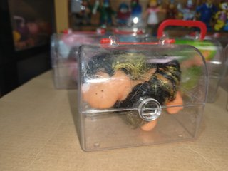 10 scatole diverse, action figure tipo Little Pony anni '80
