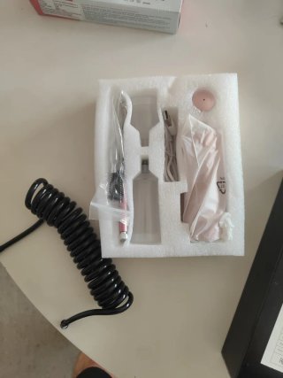 Pistola aerógrafo maquillaje rosa