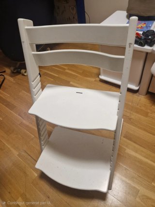 Silla Stokke Trono Evolutiva Blanca