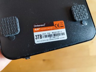 3tb Hard disk esterno, salute cautela