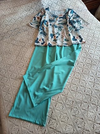 Conjunto Blusa y Pantalón T XL